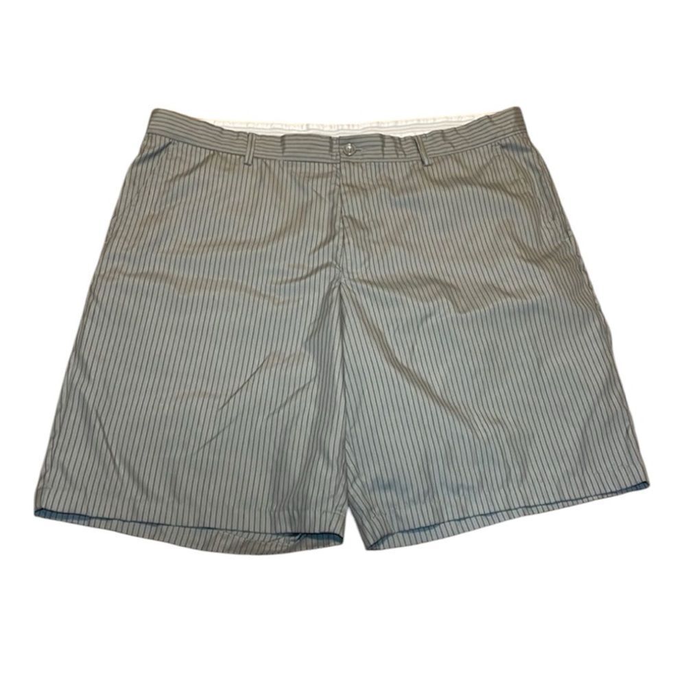 Gregg Norman for Tasso Elba Shorts, Grey pinstripe, 42